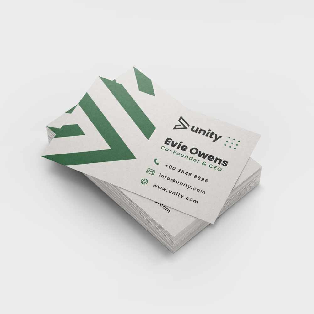 Eco friendly business cards